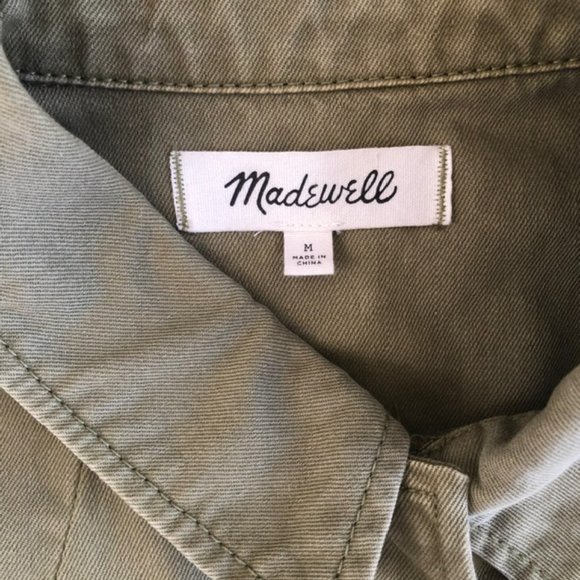 NWOT Madewell Army Swing Jacket sz M - Picture 3 of 16